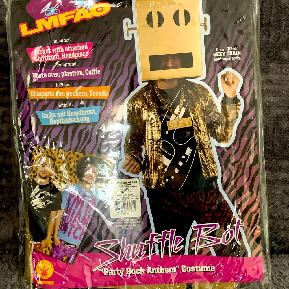 Shuffle Bot “Party Rock Anthem” Halloween Costume